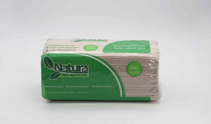 Interfold Towel Kraft 2PLY