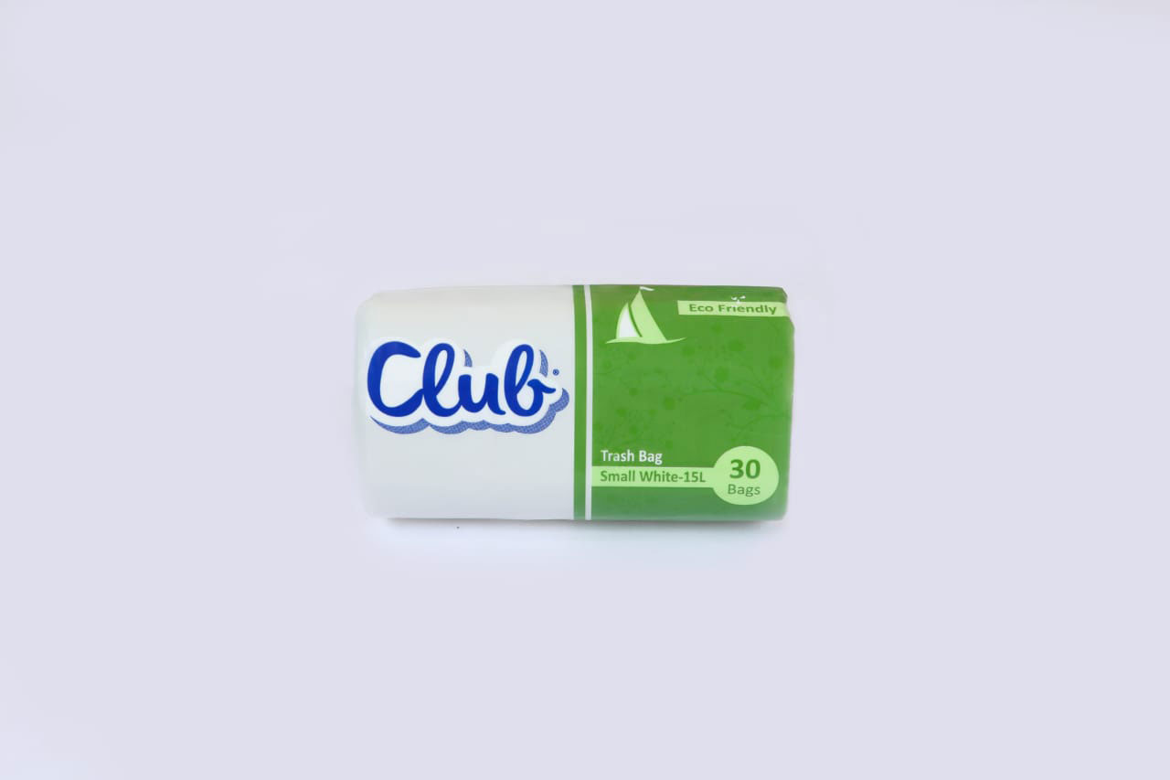 Club Trash Bag Small White