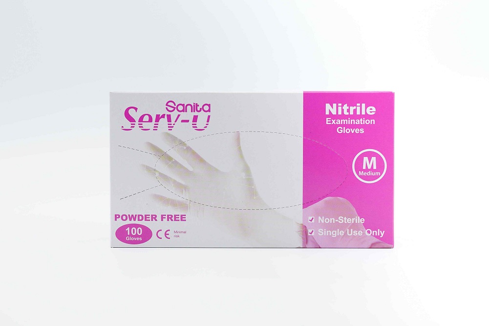 Nitrile PF Gloves Medium
