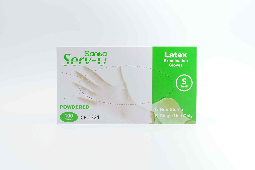 Latex LP Gloves Small