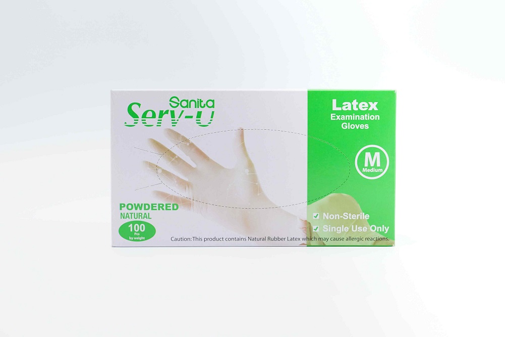 Latex LP Gloves Medium