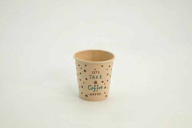 Paper Cup 3OZ - Bamboo- Printed