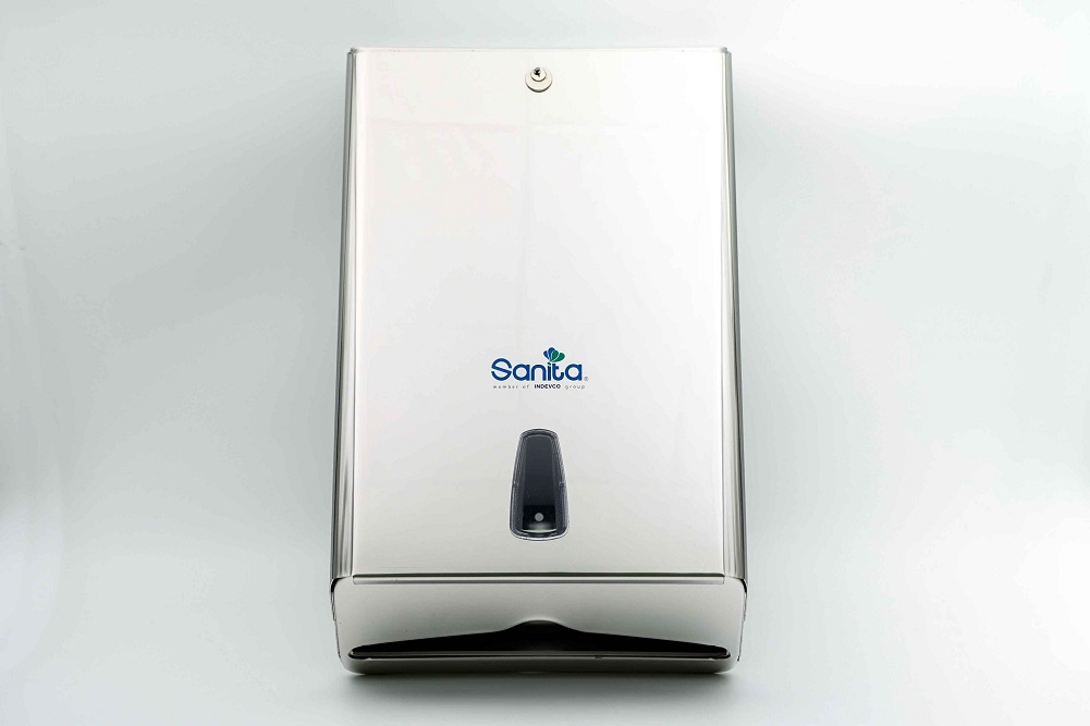 Towel Interfold dispenser Silver Regular