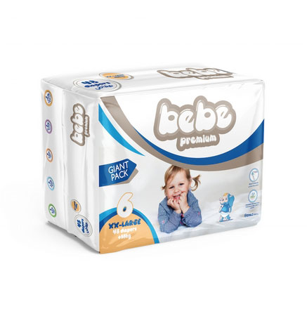 Bebe Premium XX-Large - Giant Pack - Sanita Servu