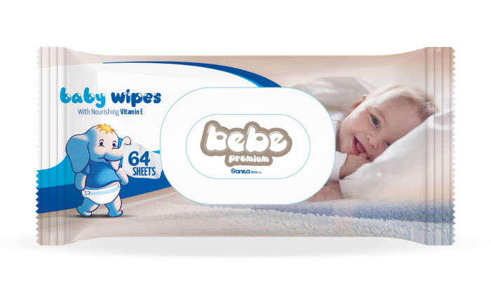 BeBe Premium Wipes - Sanita Servu